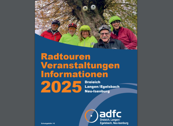 ADFC Tourenprogrammheft 2025